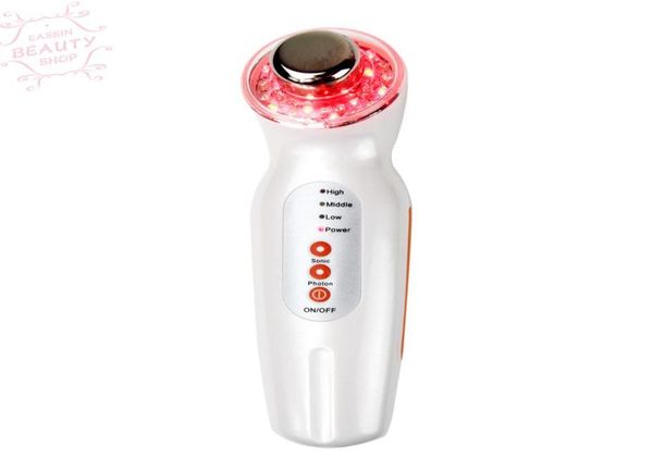 

ultrasonic facial massager pon led light therapy antiaging skin lifting care beauty machine home use2672881