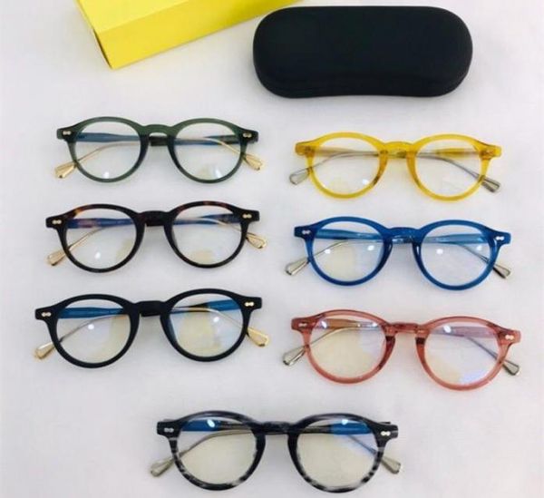 

uality johnny depp militant round glasses frame unisex4624145 imported planktitanium leg for prescription glasses fullset 7790294