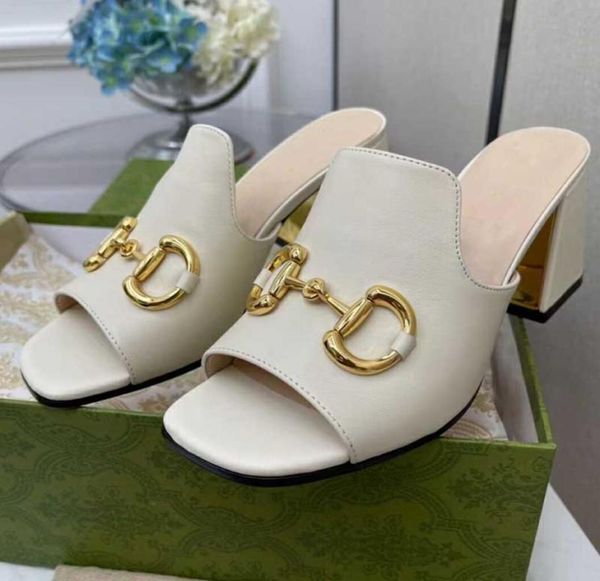 

sandal summer high heels go out one line slippers horseshoe fashion style open toe versatile6244664, Black