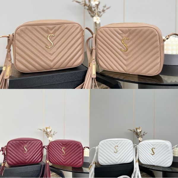 

2023 new designer bag women's shoulder bag fashion camera bag chain bag classic design single shoulder diagonal straddle small square b