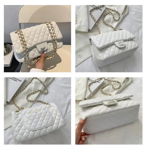 

advanced texture bag new xiaoxiangfeng lingge chain bag popular women's bag big brand temperament one shoulder diagonal straddle bag