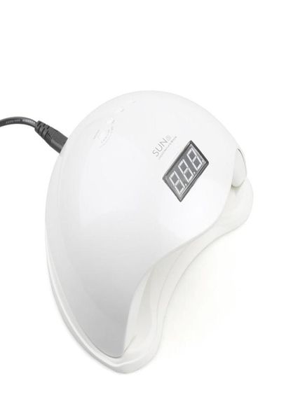 

48w uv led lamp nail dryer sun5 nail lamp with lcd display auto sensor manicure machine for curing uv gel polish2722241