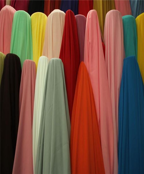 

chiffon dress fabric modest prom dress fabric colorful new arrive in stock fashion wedding fabric9047342, White;gold