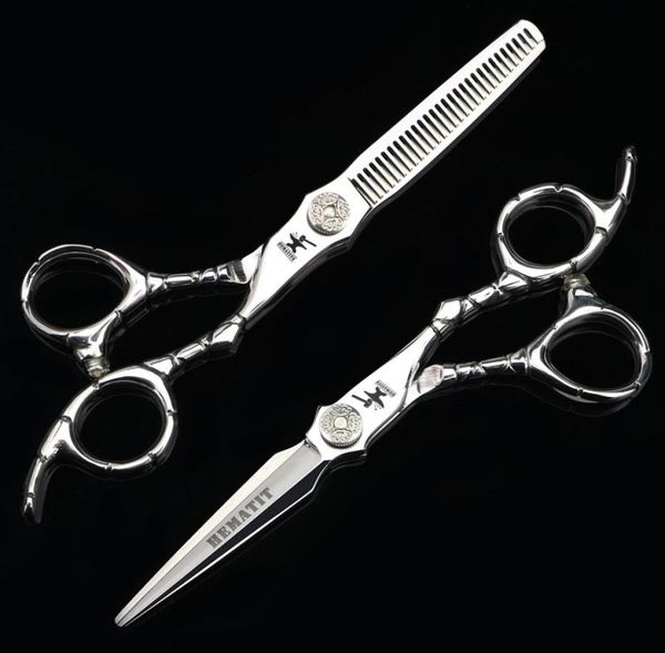 

the latest style 6 inch hairdressing scissors hair salon barber senior 440c steel crocodile handle handle pattern steel2364812