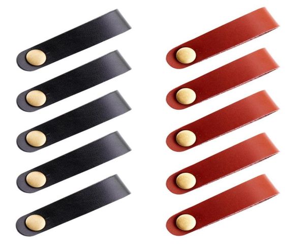 

durable faux leather guitar head stock strap tie0123456029963
