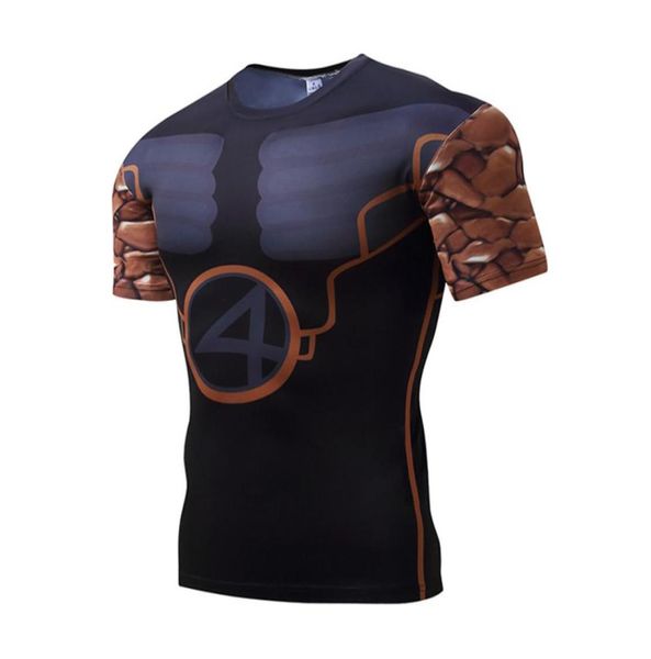 

2017 new men039s shortsleeved tights stone people lycra quickdrying tshirt outdoor sports fitness clothing2725603