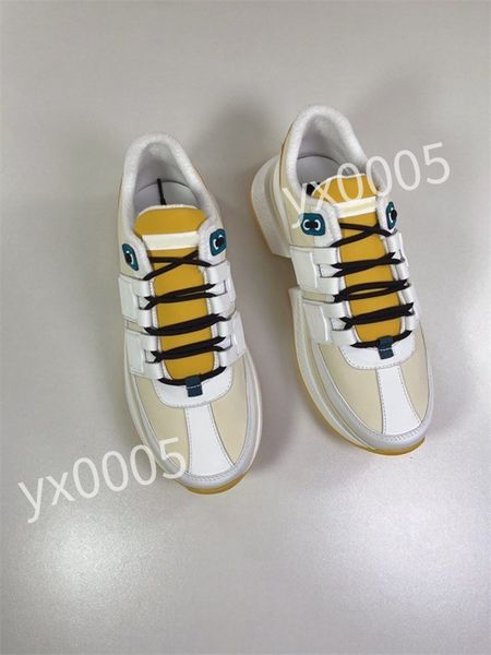 

2023 new designer flat sneaker trainer casual shoes leather white letter overlays fashion platform mens womens low sneakers, Black
