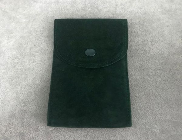 

1pcs watches pockets gift green storage bag watch protect green pocket smooth flannel pouch mens or womens8707055, Black;blue