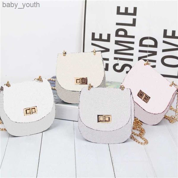 

kida purse baby classic printed girls mini princess pruse children handbags fashion full printing lovely kids cross-body bags birthday gifts, White