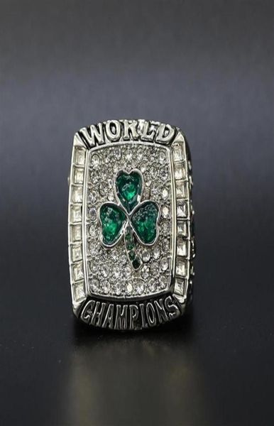 

fashion sports jewelry 2008 boston basketball championship ring men rings for fans us size 11 259051764312558878, Golden;silver