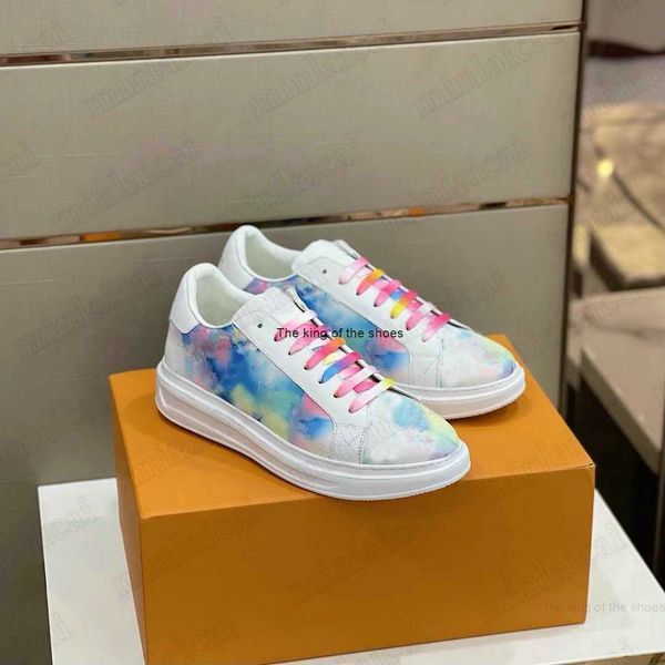 

shoes roller sneakers designer luxurys trainers canvas leather rainbow colorful print luxembourg beverly hills mans time out, Black