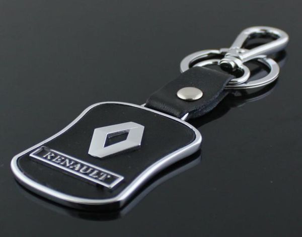 

5pcslot new renault car logo key chain metal key chain 3d promotional trinket car accessories keyrings1799877, Silver