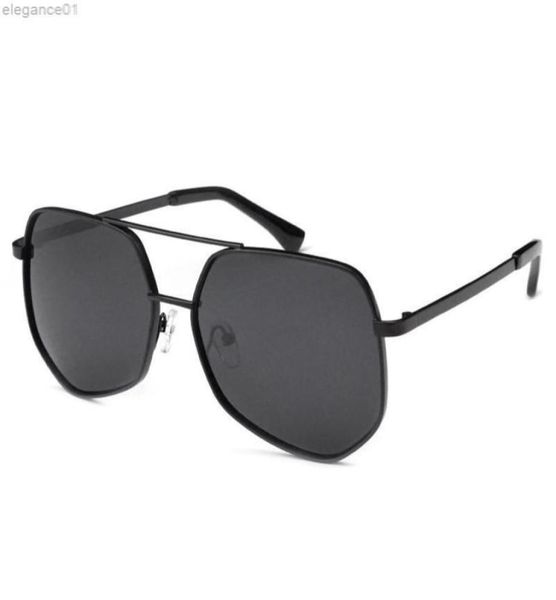 

classic fashion star metal grey ant polygon reflective sun04435633, Silver