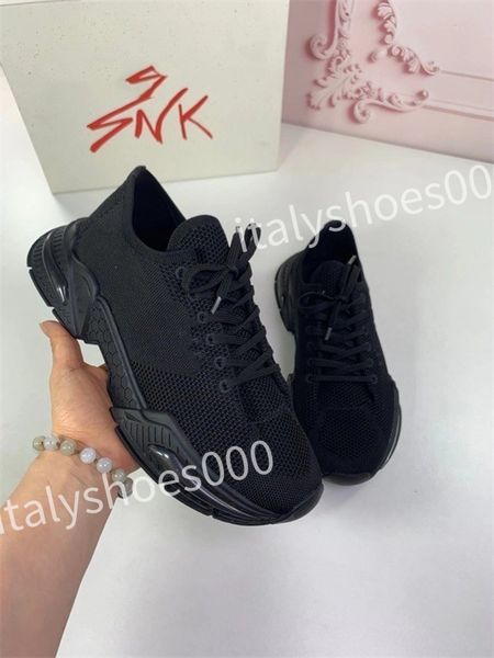 

luxurys designer casual shoes men women calfskin sneakers leather trainers reflective fashion leisure shoe platform, Black