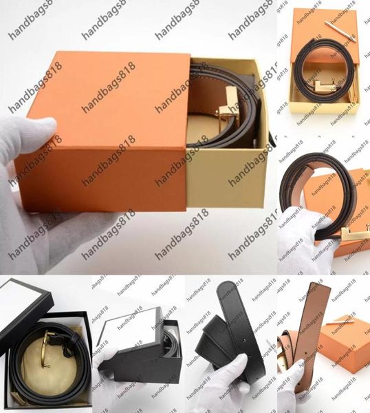 

2022 fashion belt belts golden silver bronze buckle business womensbelt metal mensbelts whole casual leatherbelt man woman4961264, Black;brown