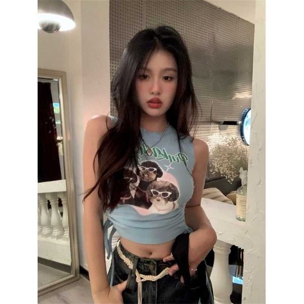

30% off ribbon factory store summer waisted women' t-shirt with pure desire spices printed on the bra showcasing thin and slender neck, Red;black