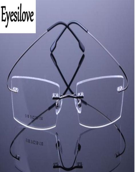 

12pcslot nonscrew titanium rimless optical frame memory titanium glasss frames accept mixed order1831037
