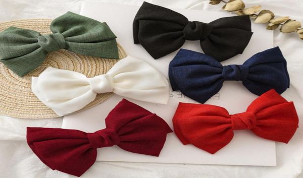 

girls bows hair clip boutique hair accessories kids double bows tie princess hairpins 6 color children birthday party bowknot barr7928323, Slivery;white