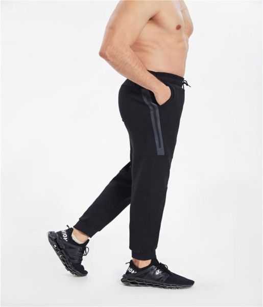 

mbf20178 men039s thick running pants cotton slim trousers comfortable tapered athletic sweatpants casual with pockets for joggi7356092, Black;blue