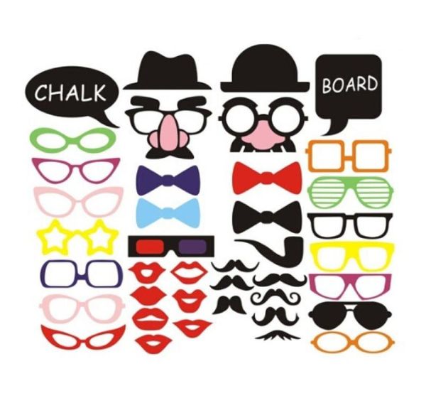 

new arrival wedding party po booth props set of 40 mustache on a stick pobooth funny masks bridesmaid gifts wedding xmas dec5624435
