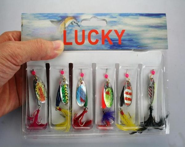 

assorted fishing lures spinner hooks baits 72g01234567845675