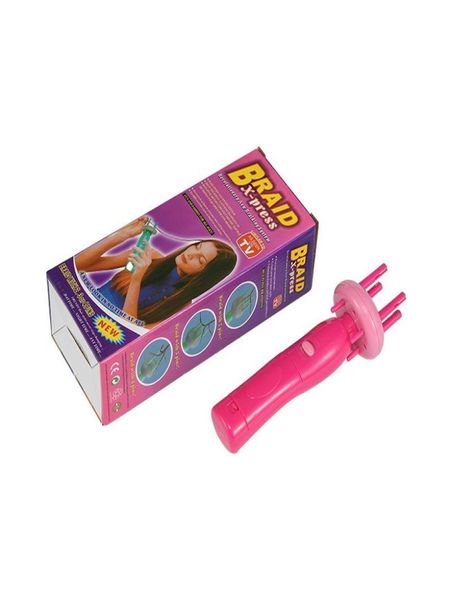 

women portable electric automatic hairstyle tool braid machine hair weave rolling tools braider hairs tyles device kit 220715248954