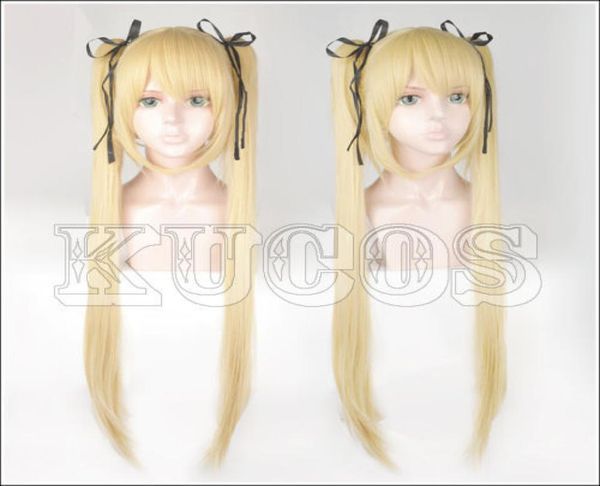 

dead or alive marie rose blond styled cosplay wig0123456214066, Black