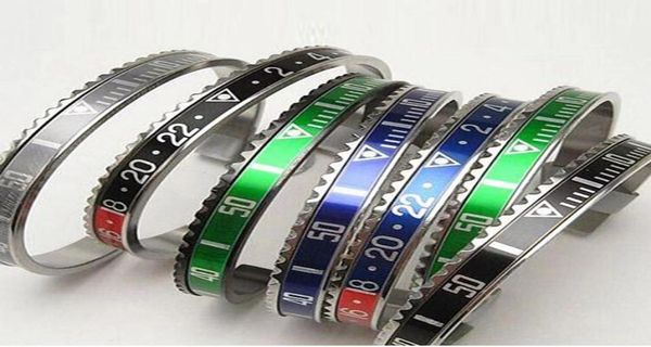

bracelets original watches accessories water ghost dials with open gears titanium steel bracelet for men and women6470375, Black