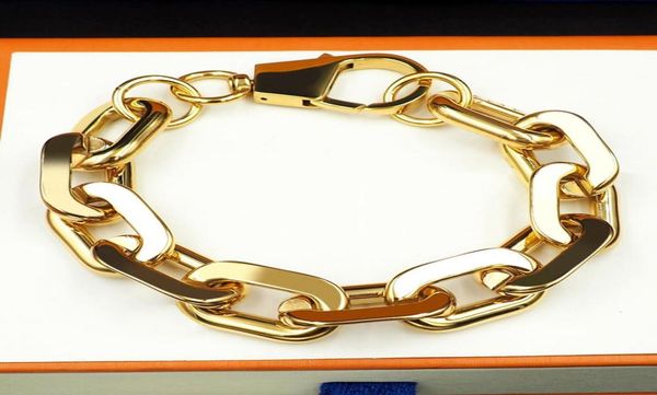 

mens cuban link bracelet bangle chain hip hop jewelry necklace bracelets gold silver miami cuban link chains necklaces accessories1865998, Black