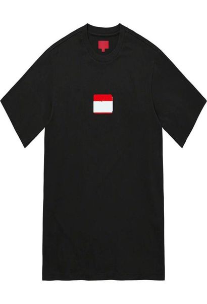 

22 tee men women summer t shirt fashion graffiti elbow knee pads short sleeve shirts homme streetwear clothes 386 ty2614181, Black;gray