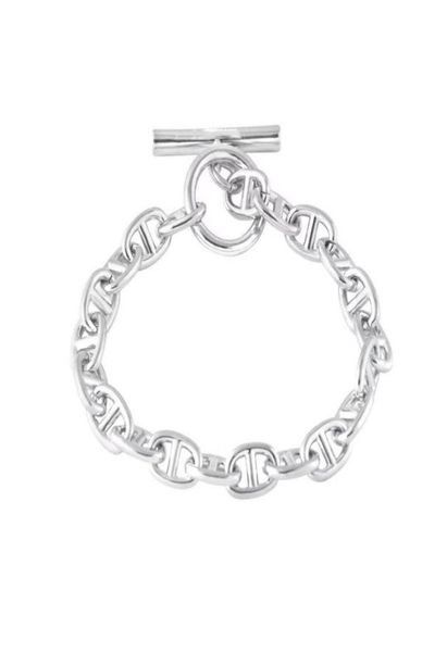 

2021 luxury designer bracelet for women men bangle charm cuff china fashion chain jewelry titanium steel plating love6969683, Golden;silver