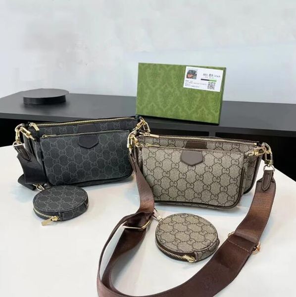 

2023 Women Chain Bags designer woman GGity bag totes Wallet Messenger Leather Handbags Shoulder Crossbody GG bag Monograms Bag Luxurys lady 3pc messenger Purse#2, Customize