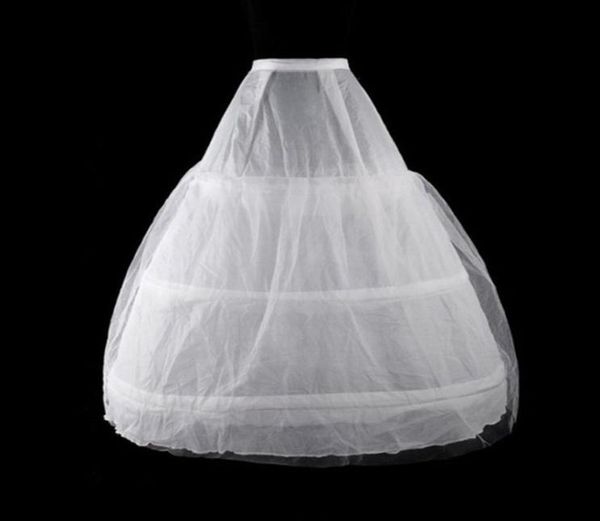 

petticoats womens 2 layers mesh 3 hoops white wedding gridal gown dress petticoat elastic waistband drawstring aline underskirt c2640093