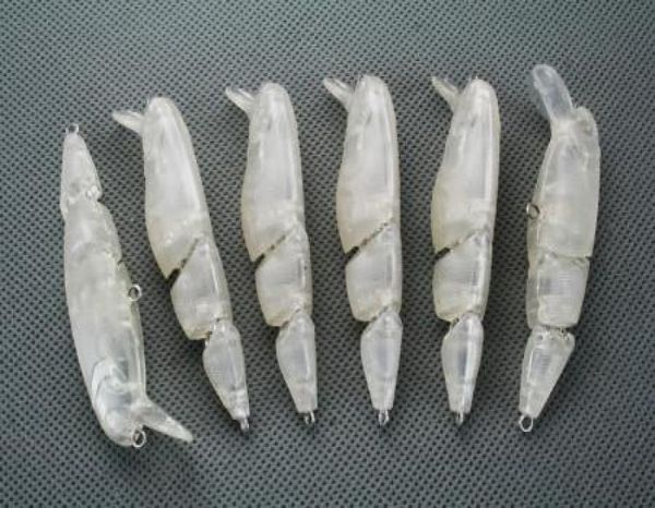 

20pcs unpainted fishing lures jointed crankbait bodies 8g012349077
