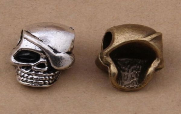 

200 pcs 8x12mm antique silver bronze skull spacershuman skeleton connectorfindings beads good for your diy jewelry8142431, Black