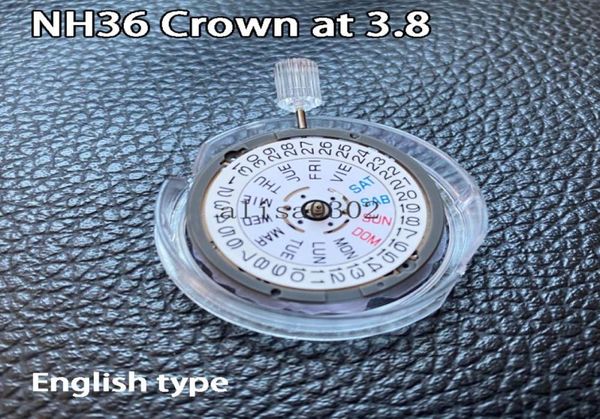 

skx007 skx009 genuine high precision original automatic 3 8 oclock watch movement mechanical replaceme fit nh36 nh36a9321856