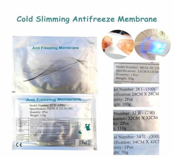 

whole antizing membrane for 100pcs dhl cooling antize fat zing machine6190366
