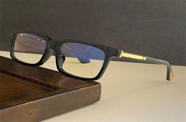 

new fashion design optical eyewear vagilan ii square frame classic simple popular style transparent glasses7805729, Black