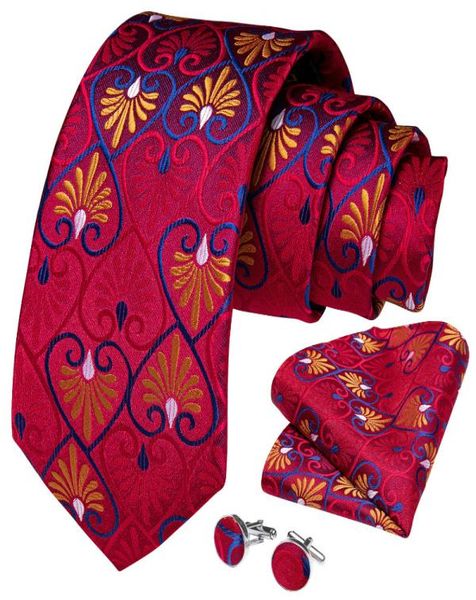 

hitie neck tie set whole custom design logo silk red floral tie for men drop n73494019434, Black;blue