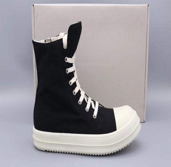 

18ss original tpu fragrant sole earthtone vegan high canvas sneaker trainer boots7976015, Black