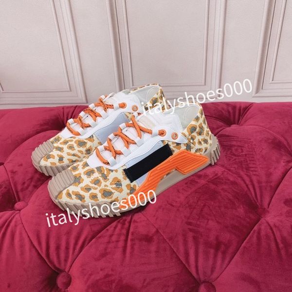 

2023 new designer women fashion sneakers lace up popular flat casual men spring autumn walking shoes white, Black