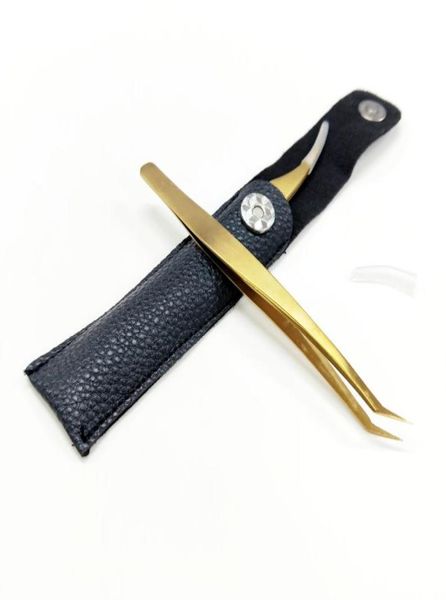 

2pcslot tweezer 3d6d volume eyelash extension quality easy fan lash tweezer anti acid precision stainless tweezers for lash5764986
