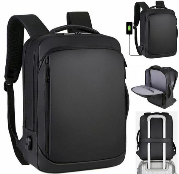 

duffel bags lapbackpack men039s business notebook waterproof back pack usb charging bag travel bagpack anti theft6075258