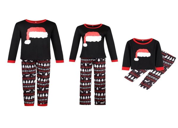 

family matching christmas pajamas set and long pants sleepwear homewear pj sets6532361, Blue