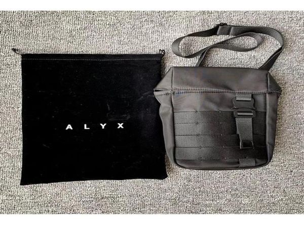 

waist bags high street hip hop alyx men women functional tactical handbags metal button canvas bag 1017 9sm4023997