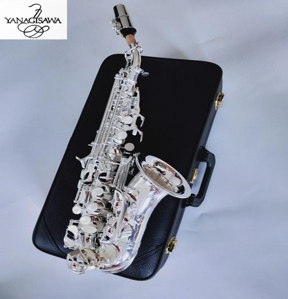 

yanagisawa curved soprano saxophone s901 silvering musical instrument mouthpiece professional performance 3982987