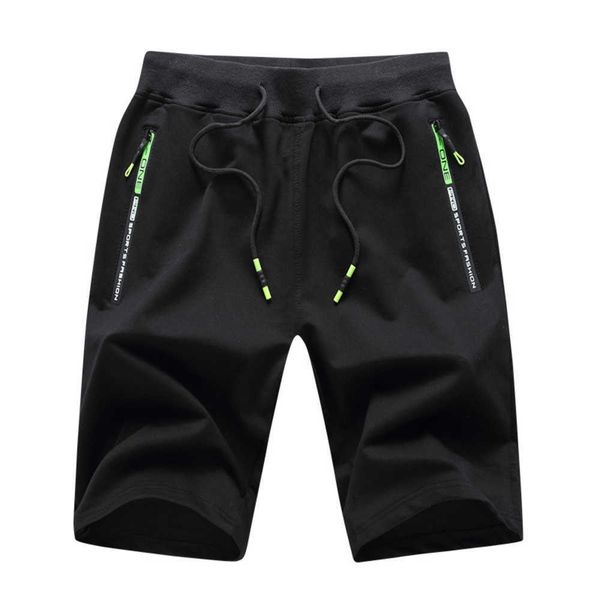 

summer casual running large loose beach pants men's sports shorts{category}, Black