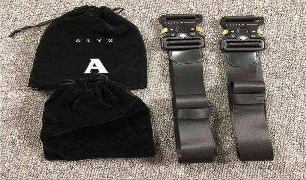 

belts alyx roller coaster seat belt 1017 alyx 9sm metal buckle hip hop6204640, Black;brown
