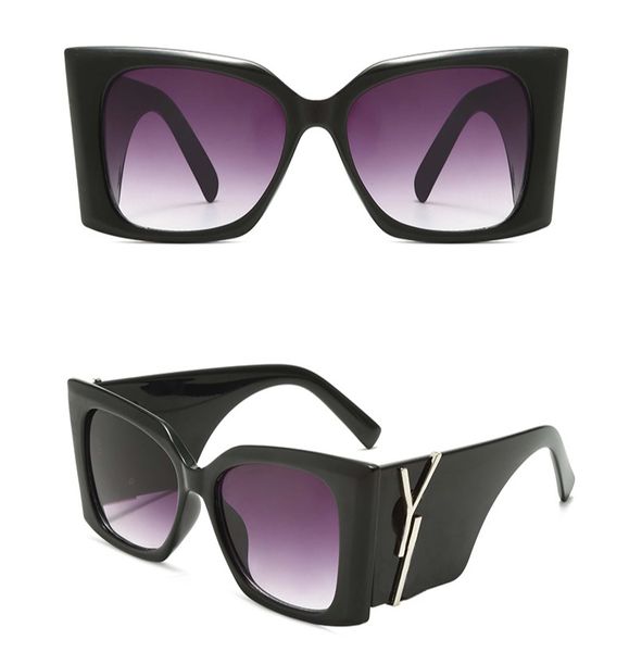 

designer sunglasses letters mens sunglasses luxury glasses frame letter lunette sun glasses for women oversized polarized senior shades uv p, White;black