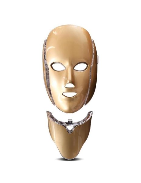 

more popular mask 7 colors led light therapy mask with neck pdt led light therapy spa use facial whitening led with neck8476800